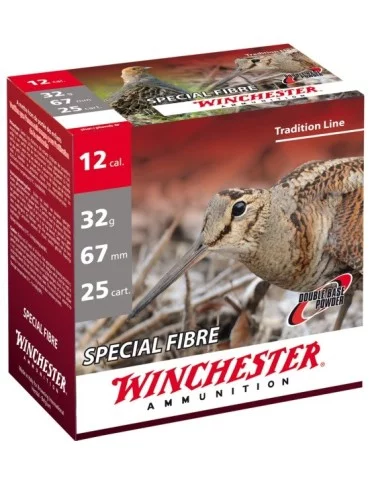 Winchester Special Fibre C.12/67 32g cartouches chasse bourre grasse 2