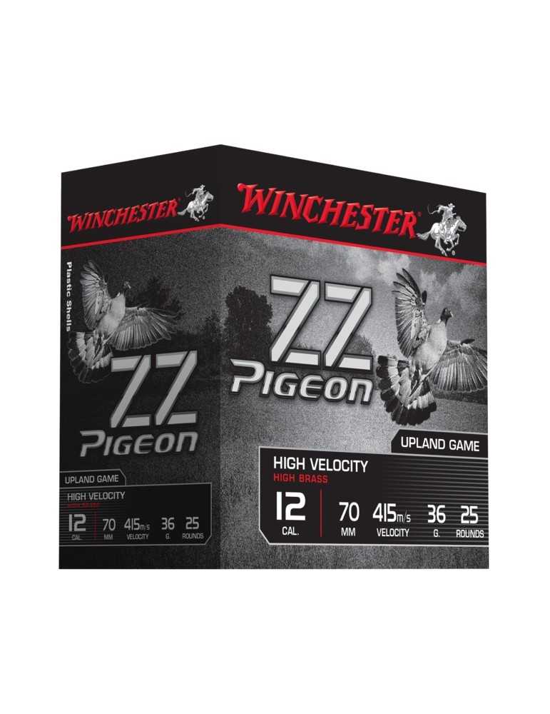 ZZ pigeon Winchester C.12 36gr. cartouches chasse