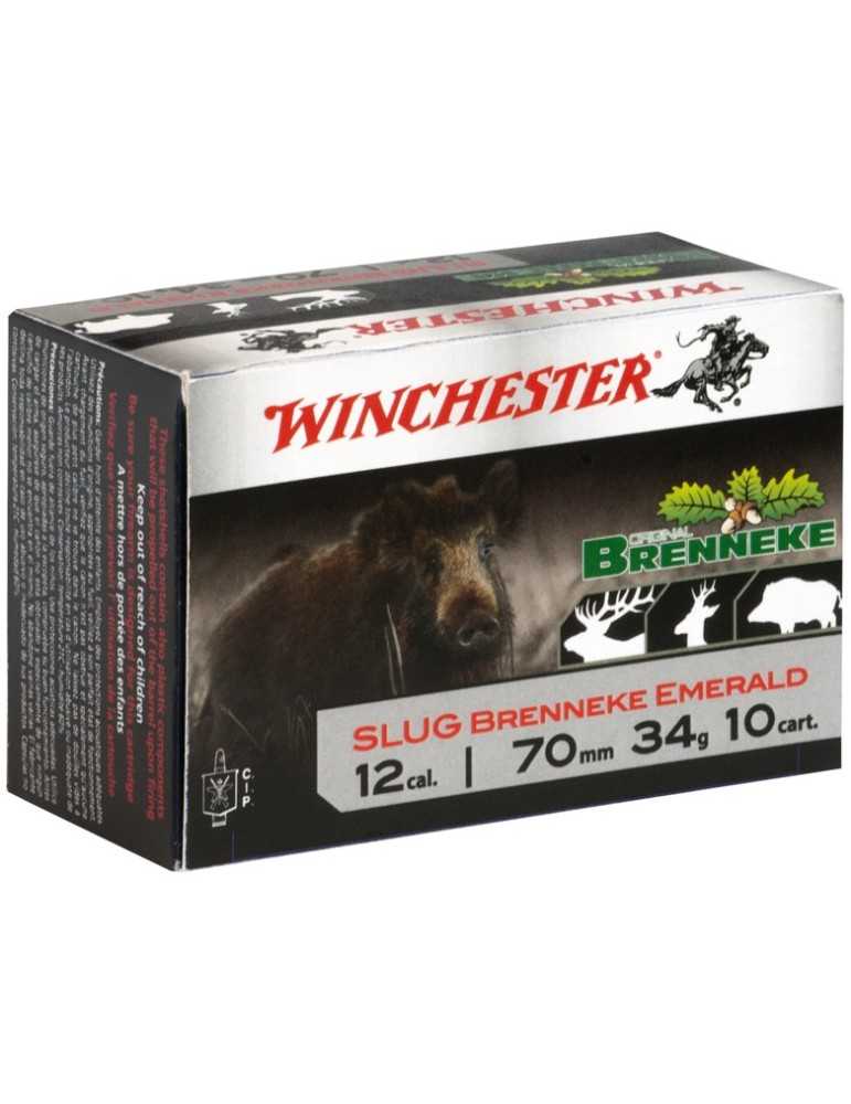 Winchester Brenneke Emerald C.12/70 cartouche à balle