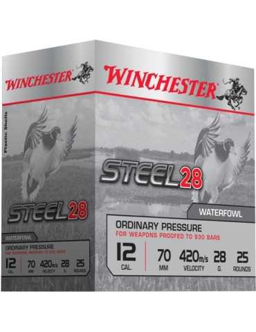 Winchester Steel 28 BP C.12/70 28g cartouche acier 2