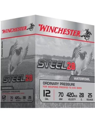 Winchester Steel 28 BP C.12/70 28g cartouche acier 2
