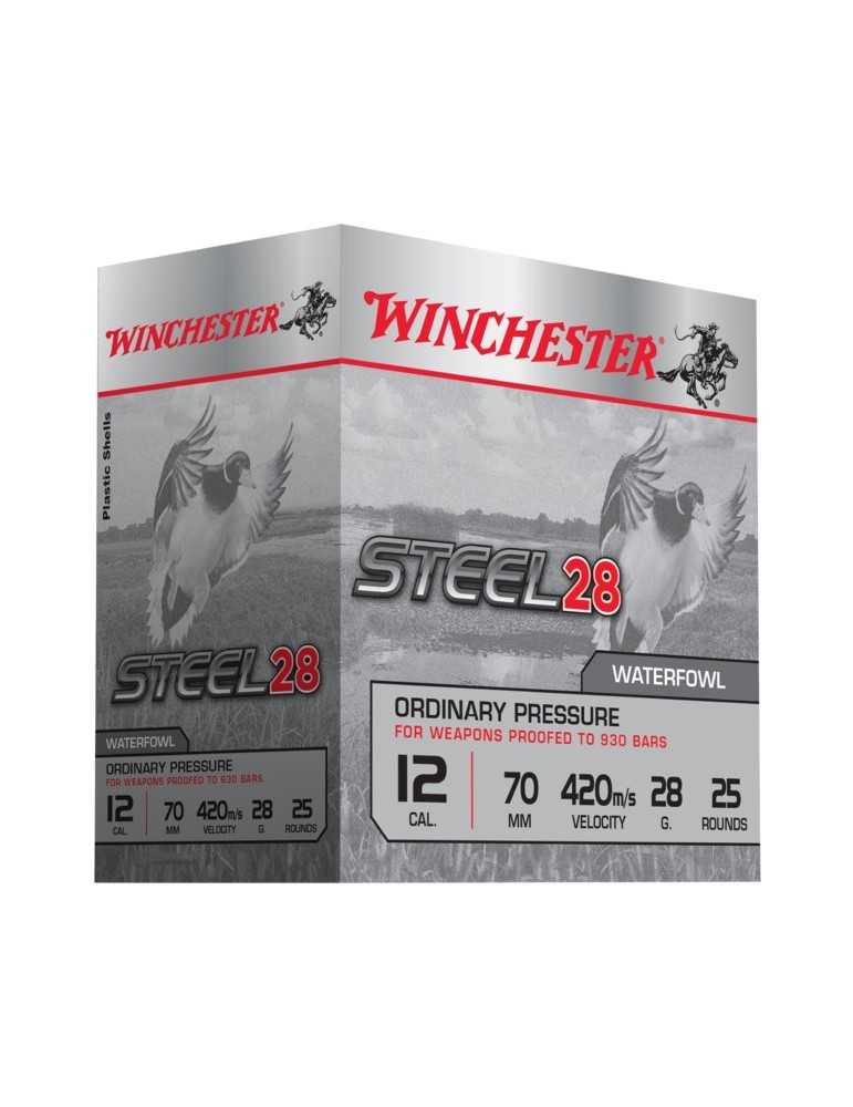 Winchester Steel 28 BP C.12/70 28g cartouche acier