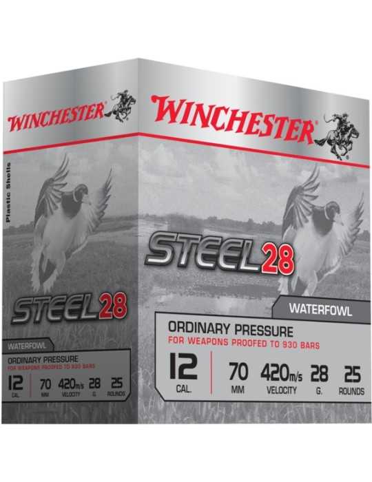 Winchester Steel 28 BP C.12/70 28g cartouche acier