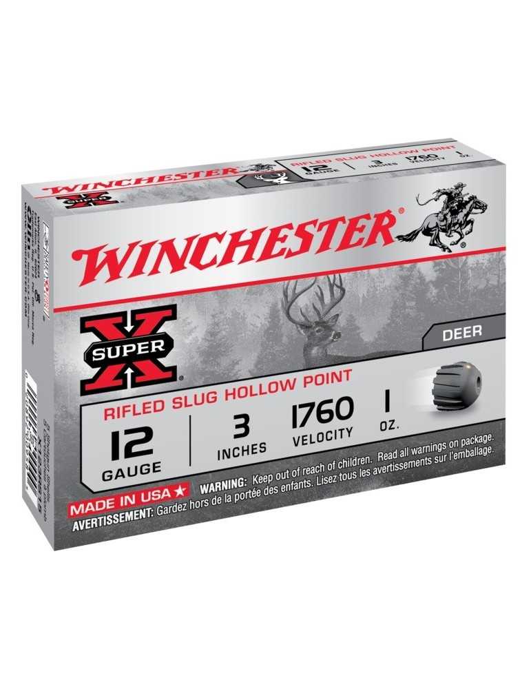 Winchester Super X Hollow Point C.12/76 cartouche à balle