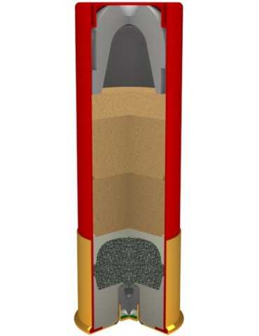 Winchester Super X Hollow Point C.12/76 cartouche à balle 2