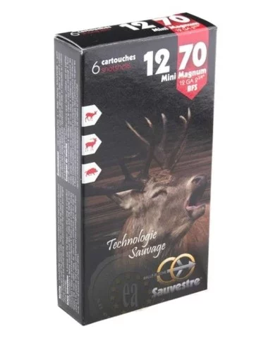 Cartouche à balle BFS Sauvestre C.12/70 Mini Magnum