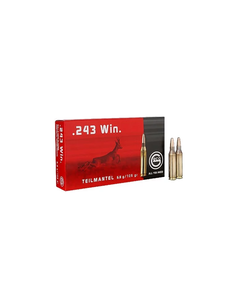 GECO .243 Win. TM demi-blindée 105 gr