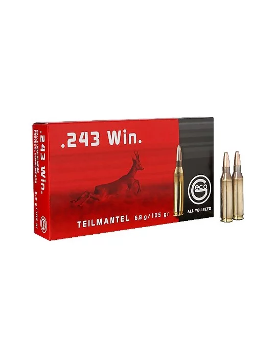 GECO .243 Win. TM demi-blindée 105 gr