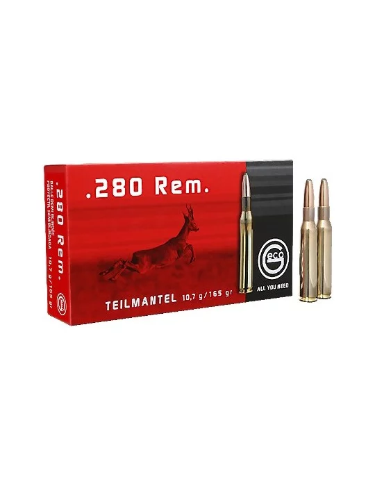 GECO .280 Rem. TM demi-blindée 165 gr