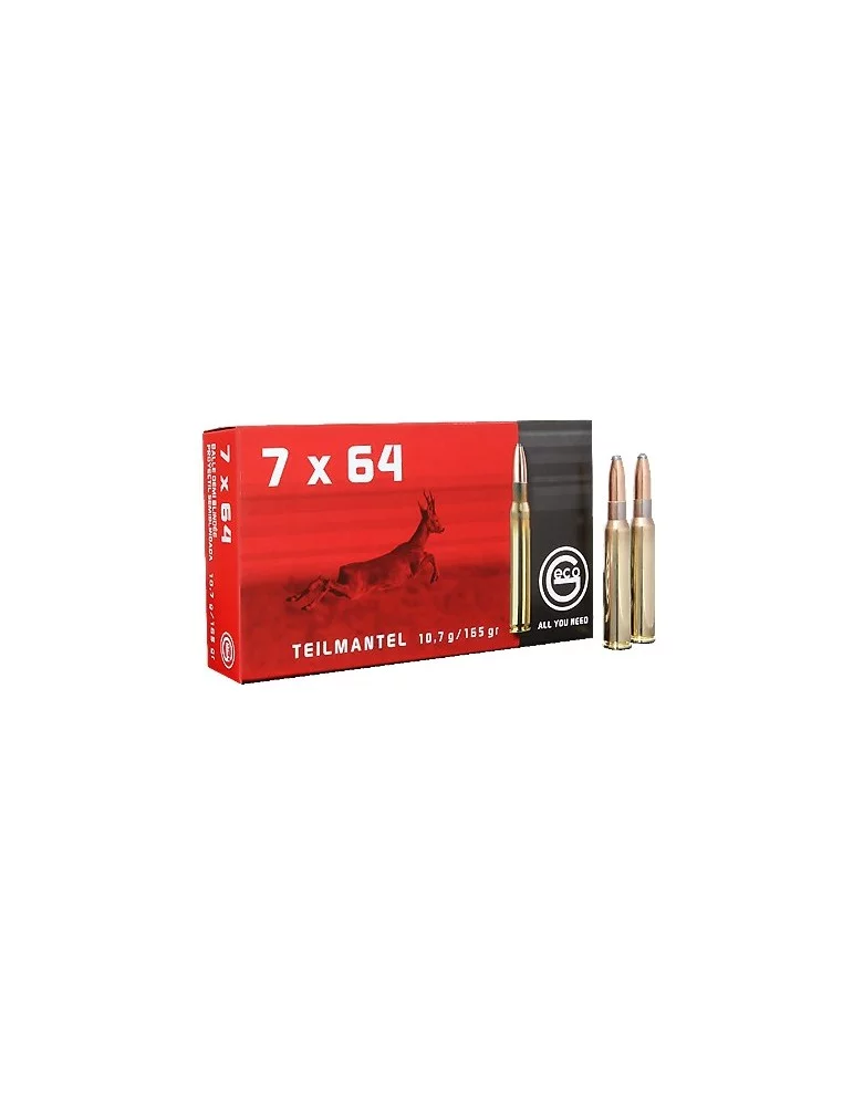 GECO 7x64 TM demi-blindée 165 gr