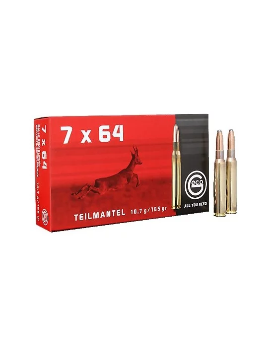 GECO 7x64 TM demi-blindée 165 gr