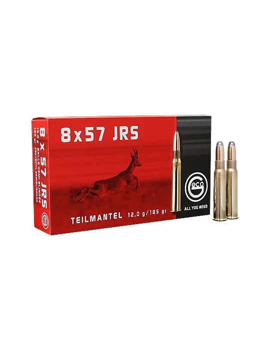 GECO 8x57 JRS TM demi-blindée 185 gr