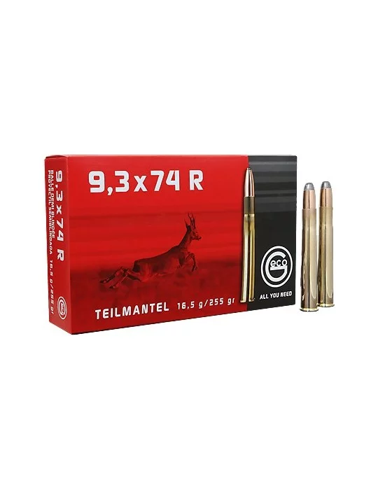 GECO 9.3X74 R TM demi-blindée 255 gr