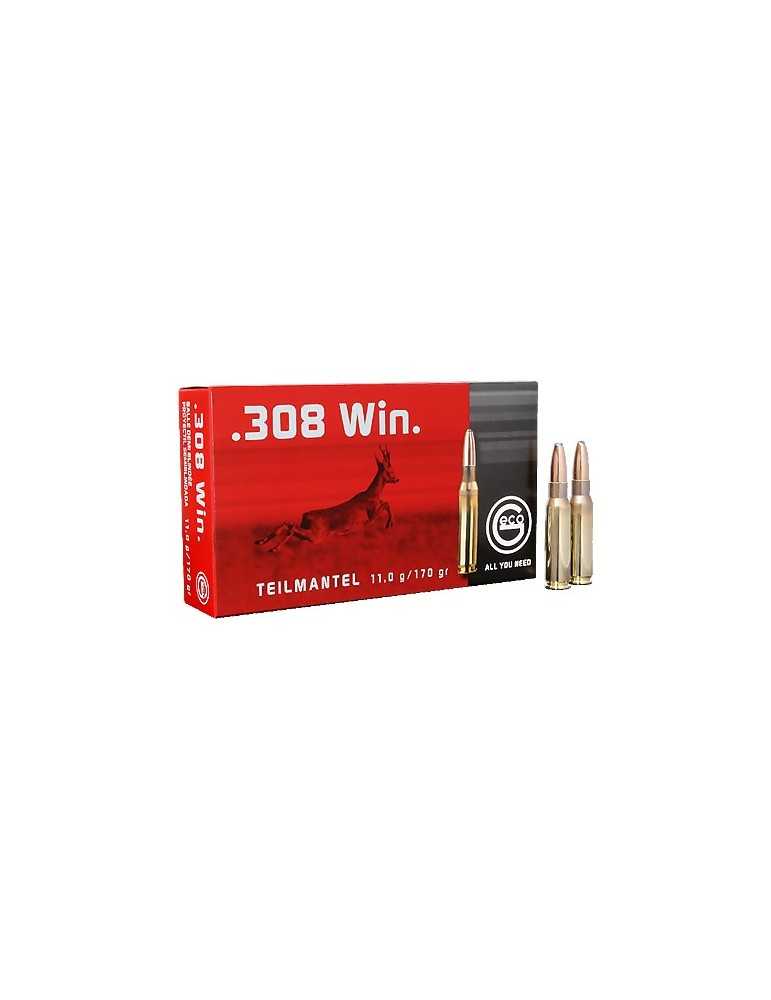 GECO .308 Win. TM demi-blindée 170 gr