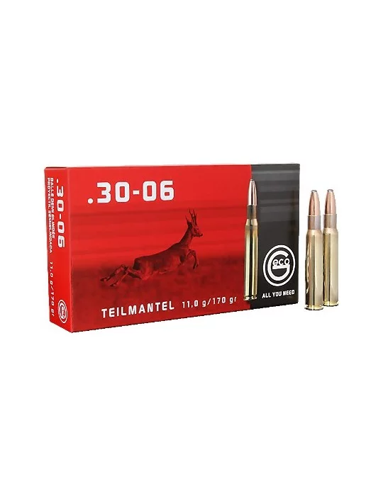 GECO .30-06 TM demi-blindée 170 gr