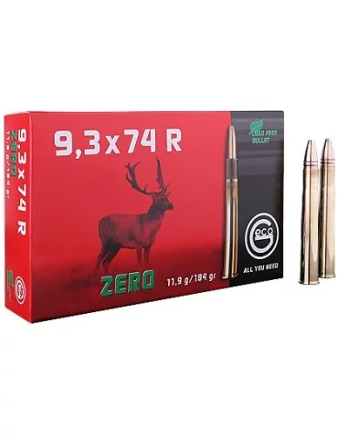 GECO 9.3x74 R Zero 184 gr sans plomb 2