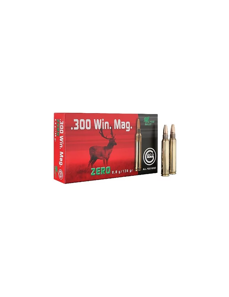 GECO .300 Win. Mag. Zero 136 gr sans plomb