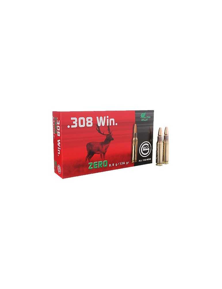 GECO .308 Win. Zero 136 gr sans plomb
