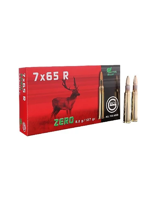 GECO 7x65 R Zero 127 gr sans plomb