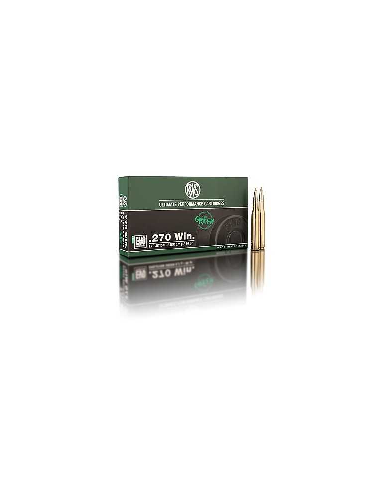 RWS .270 Win. EVO Green 96 gr sans plomb