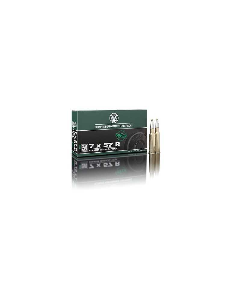 RWS 7x57 R EVO Green 127 gr sans plomb
