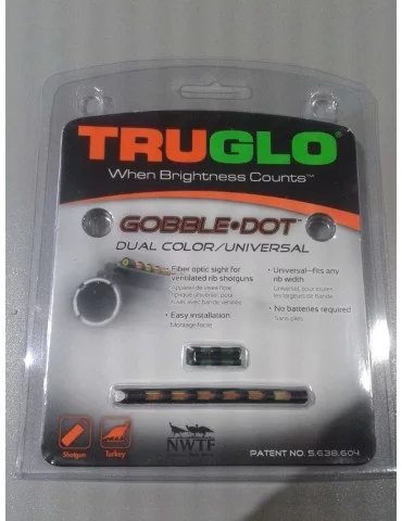 Hausse et guidon adhésif 2 couleurs pour fusil à bande 2