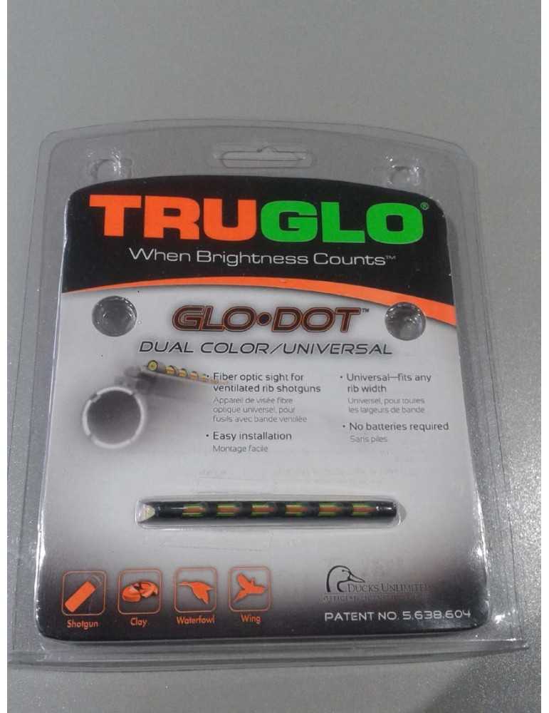 Guidon vert et rouge adhésif pour fusil à bande