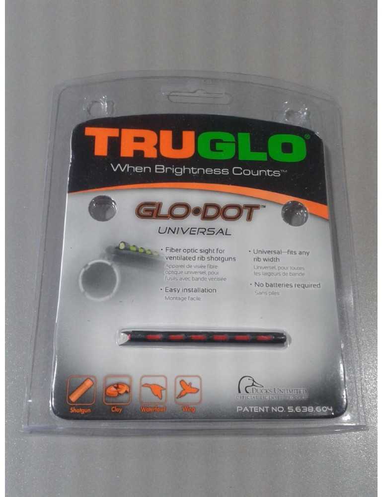 Guidon rouge adhésif pour fusil à bande