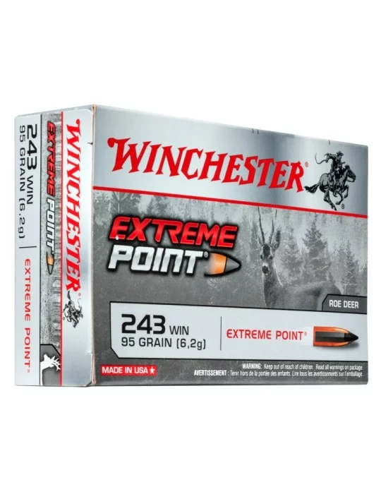 Winchester .243 Win. Extreme Point 95 gr