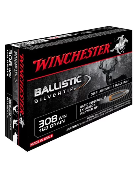 Winchester .30-06 Ballistic Silvertip 150 gr