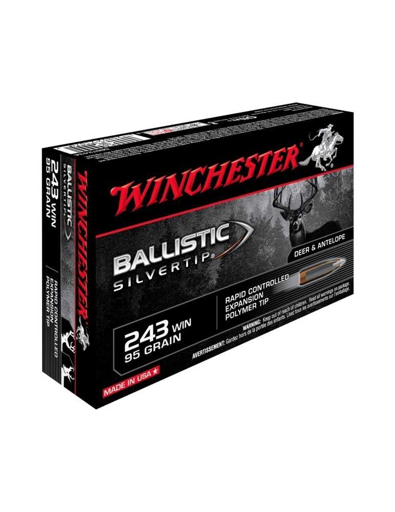 Winchester .243 Win. Ballistic Silvertip 95 gr