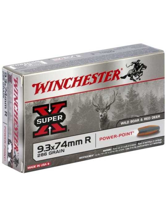 Winchester 9.3x74 R Power-Point 286 gr