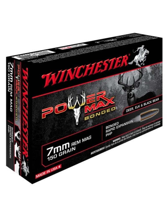 Winchester 7 mm Rem. Mag. Power Max Bonded 150 gr
