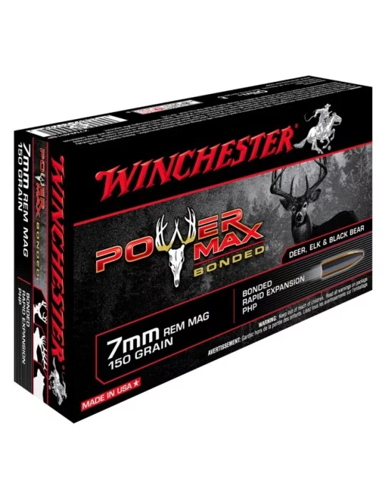 Winchester 7 mm Rem. Mag. Power Max Bonded 150 gr
