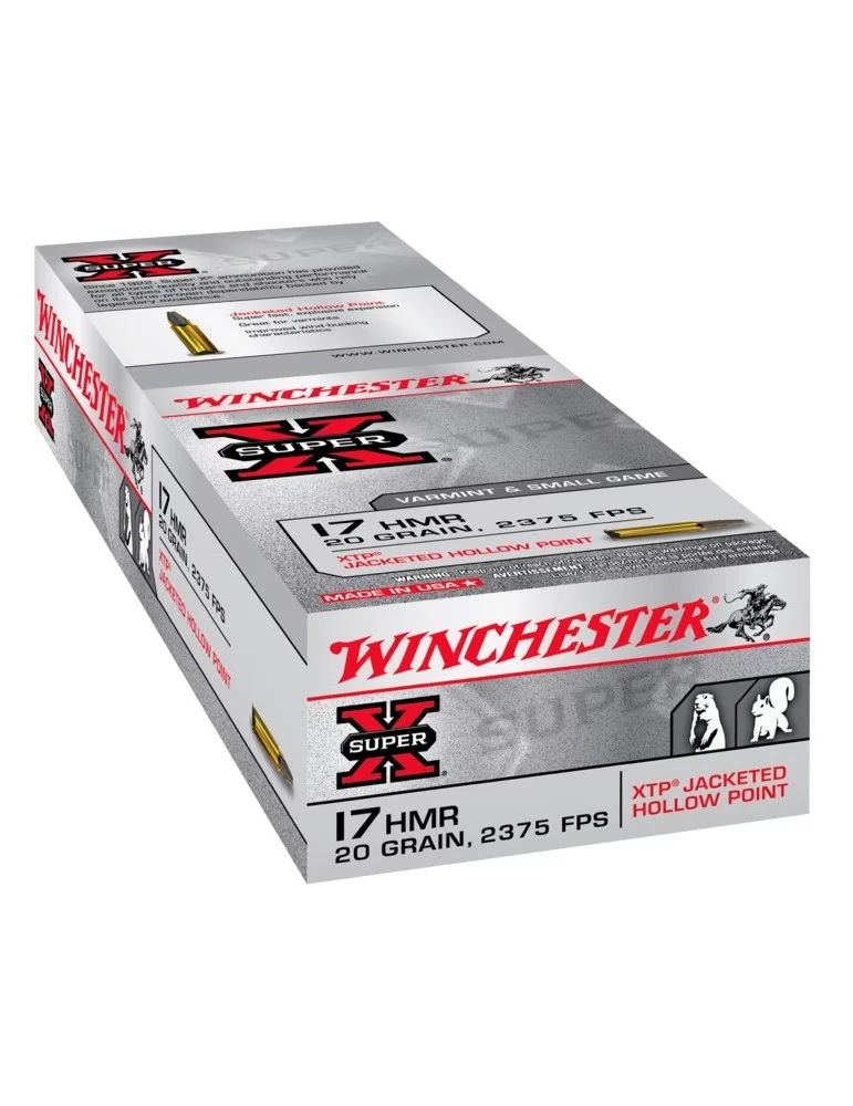 Winchester .17 HMR Super-X Varmint 20 gr