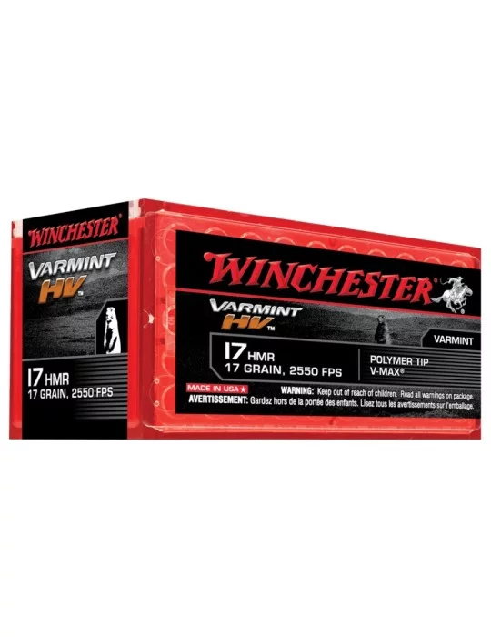 Winchester .17 HMR Varmint HV 17 gr