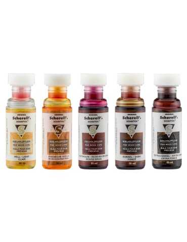 Huile teintée Schaftol pour l'entretien du bois