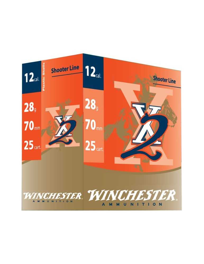 Winchester X2 C.12/70 28 g cartouche ball-trap