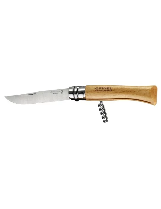 Couteau Opinel N°10 avec tire-bouchon