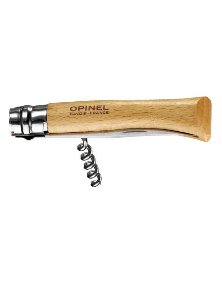 Couteau Opinel N°10 avec tire-bouchon