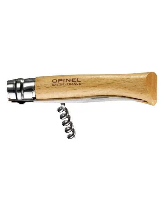 Couteau Opinel N°10 avec tire-bouchon