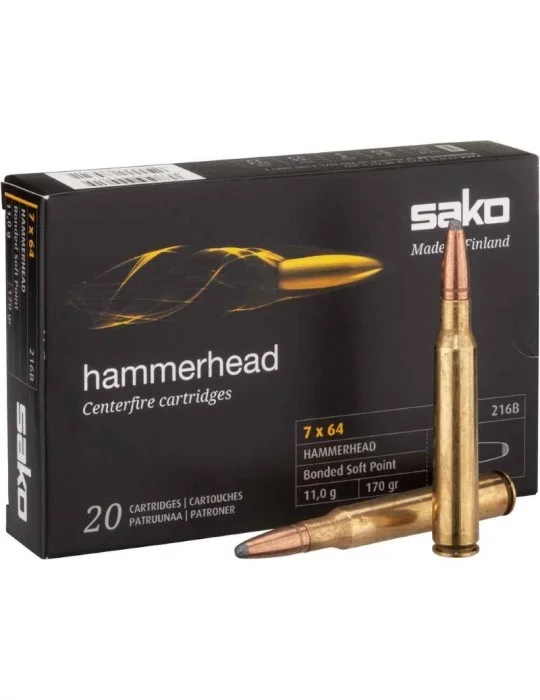 Sako 7x64 Hammerhead 170 gr