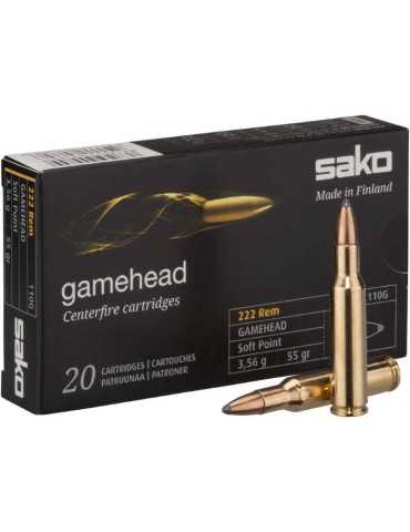 Sako .222 Rem. Gamehead 55gr