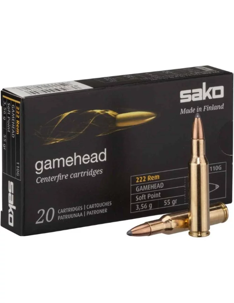Sako .222 Rem. Gamehead 55gr