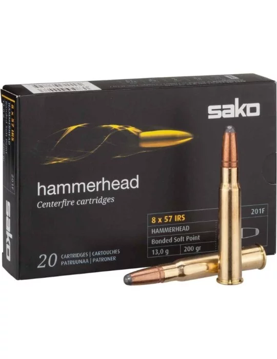 Sako 8x57 JRS Hammerhead 200 gr