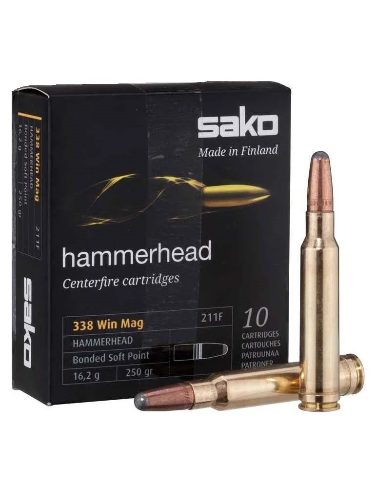 Sako .338 Win. Mag. Hammerhead 250 gr