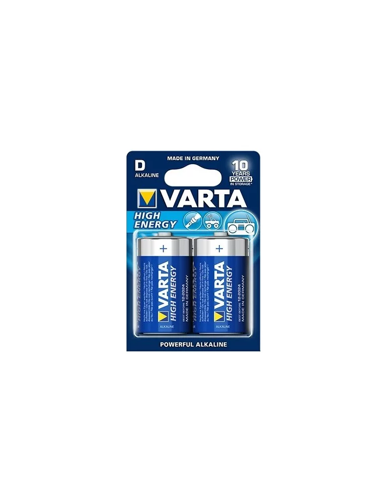 Pile alcaline D Varta par 2