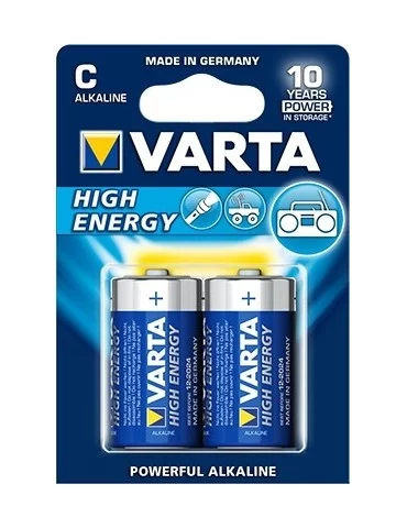 Piles alcalines LR14 C Varta par 2