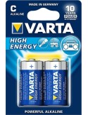 Piles alcalines LR14 C Varta par 2
