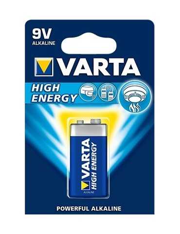 Pile alcaline 9V Varta
